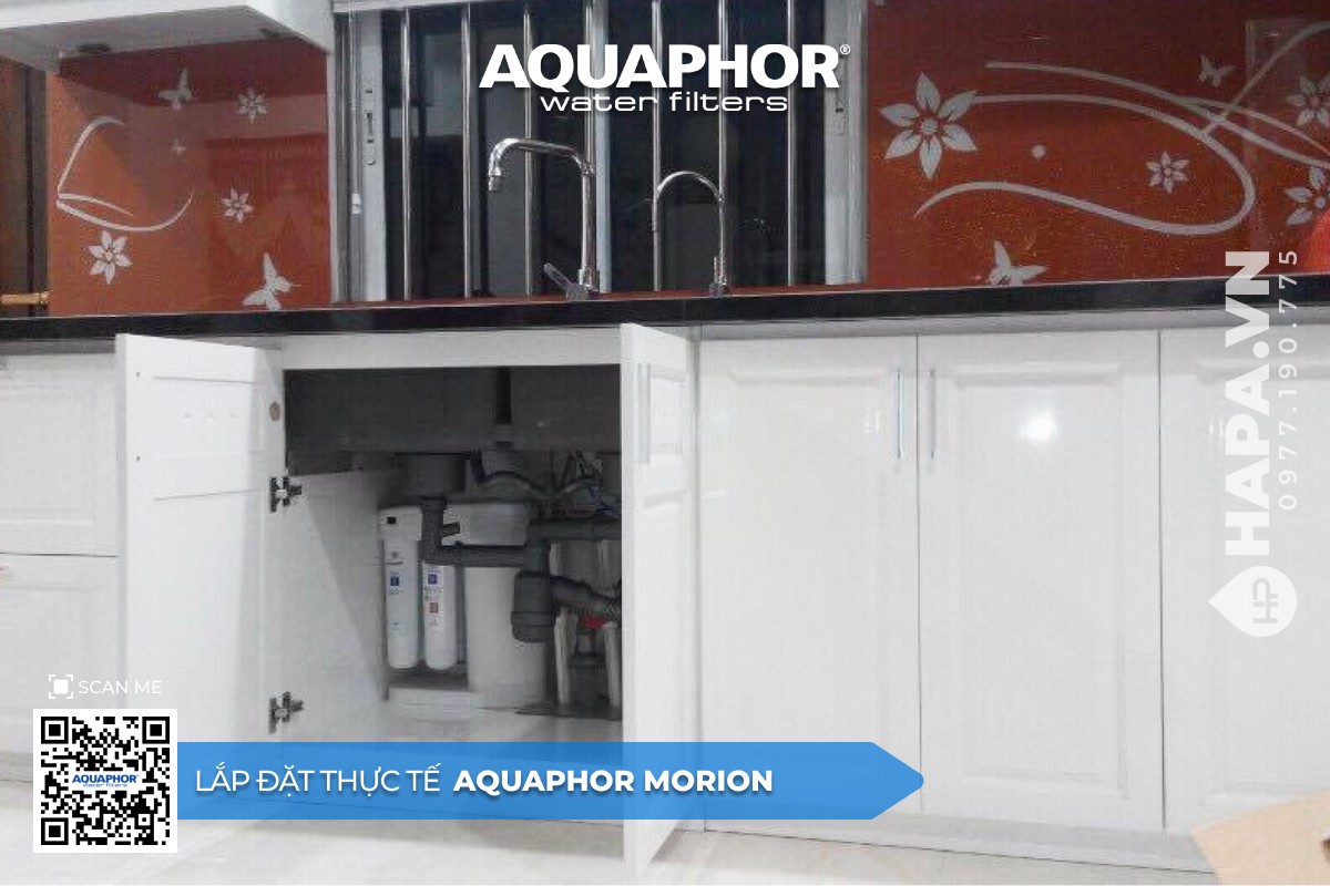 Máy Lọc Nước AQUAPHOR MORION lắp đặt tại Golden Palace, Mỹ Tho Máy Lọc Nước AQUAPHOR MORION lắp đặt tại Golden Palace, Mỹ Tho