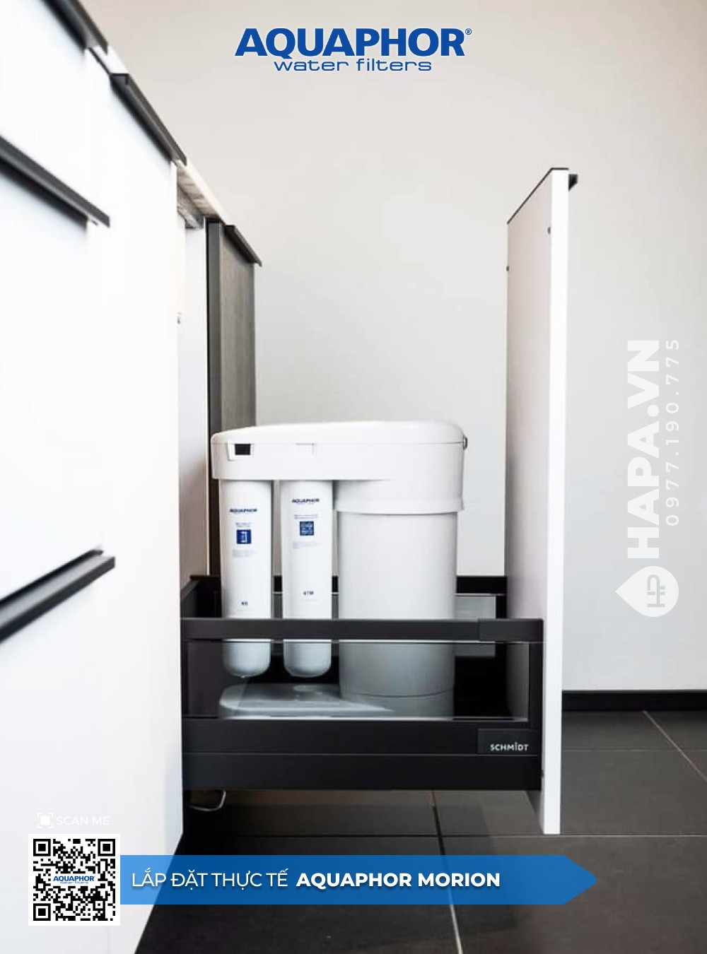 Máy Lọc Nước AQUAPHOR MORION lắp đặt tại Lovera Vista, Bình Chánh