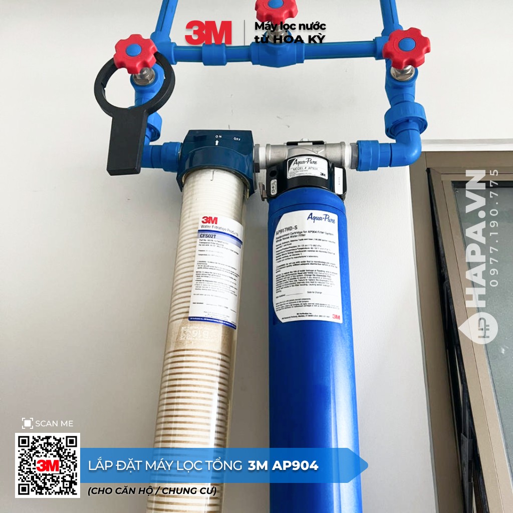 Máy Lọc Nước Đầu Nguồn 3M AP904 lắp đặt tại Royal City, Hà Nội Máy Lọc Nước Đầu Nguồn 3M AP904 lắp đặt tại Royal City, Hà Nội