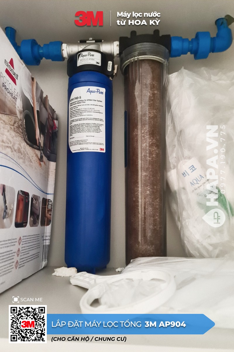 Máy Lọc Nước Đầu Nguồn 3M AP904 lắp đặt tại Star Hill, Quận 7, TP. HCM Máy Lọc Nước Đầu Nguồn 3M AP904 lắp đặt tại Star Hill, Quận 7, TP. HCM