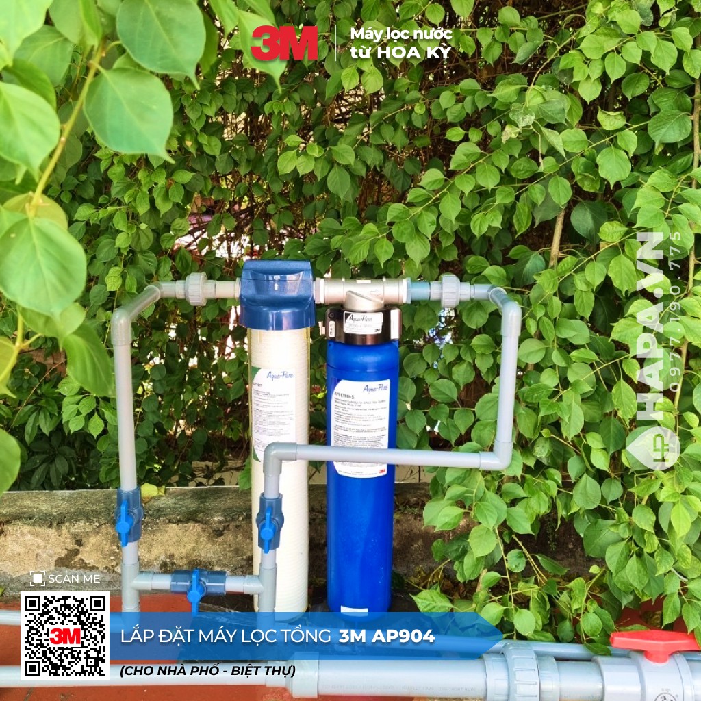 Máy Lọc Nước Đầu Nguồn 3M AP904 lắp đặt tại TX Đồng Khánh, TP. HCM
