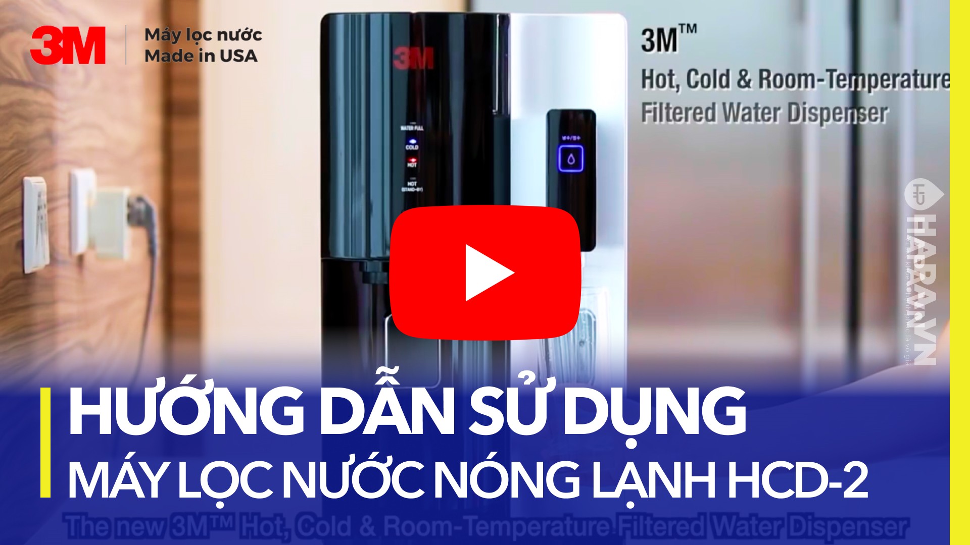 Cách Sử Dụng Và Xử Lý Các Báo Lỗi Của Máy Lọc Nước Nóng Lạnh 3M HCD-2