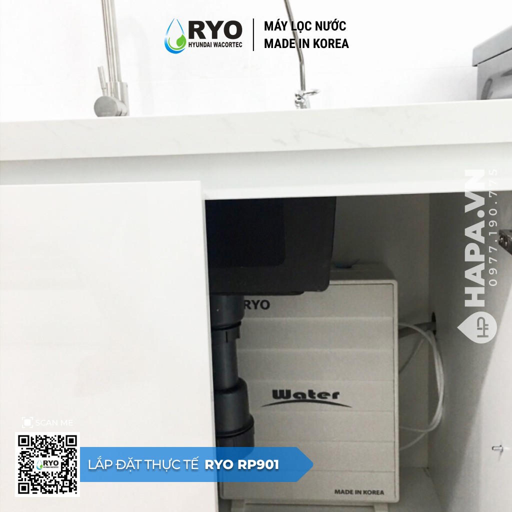 Máy Lọc Nước UF RYO Hyundai RP901 lắp đặt tại Vinhomes Metropolis