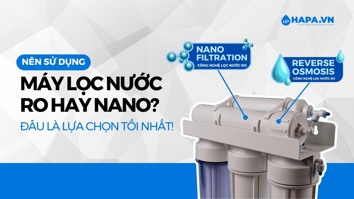 Nên Mua Lọc Nước RO Hay Nano? Đâu Là Lựa Chọn Lý Tưởng Nhất!