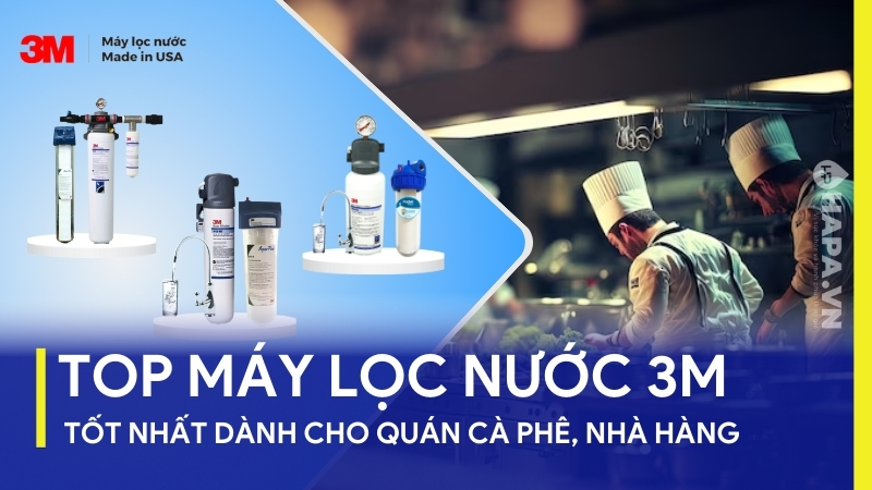 Top 3 Máy Lọc Nước 3M Tốt Nhất Cho Ngành F&B, Nhà Hàng, Quán Cà Phê Top 3 Máy Lọc Nước 3M Tốt Nhất Cho Ngành F&B, Nhà Hàng, Quán Cà Phê