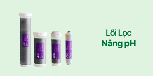 Lõi Lọc Hydrogen - Alkaline - Nâng pH