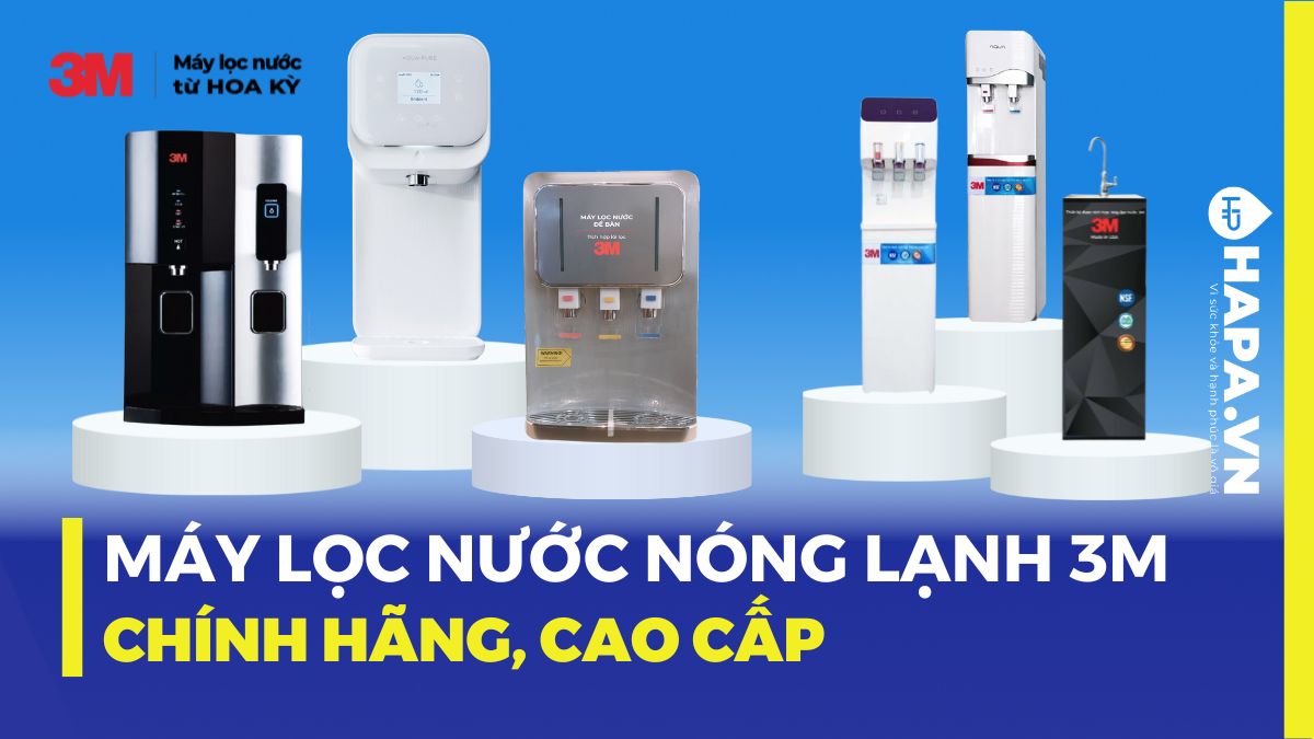 Máy Lọc Nước Nóng Lạnh 3M