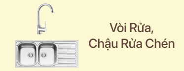 Vòi Rửa - Chậu Rửa Chén