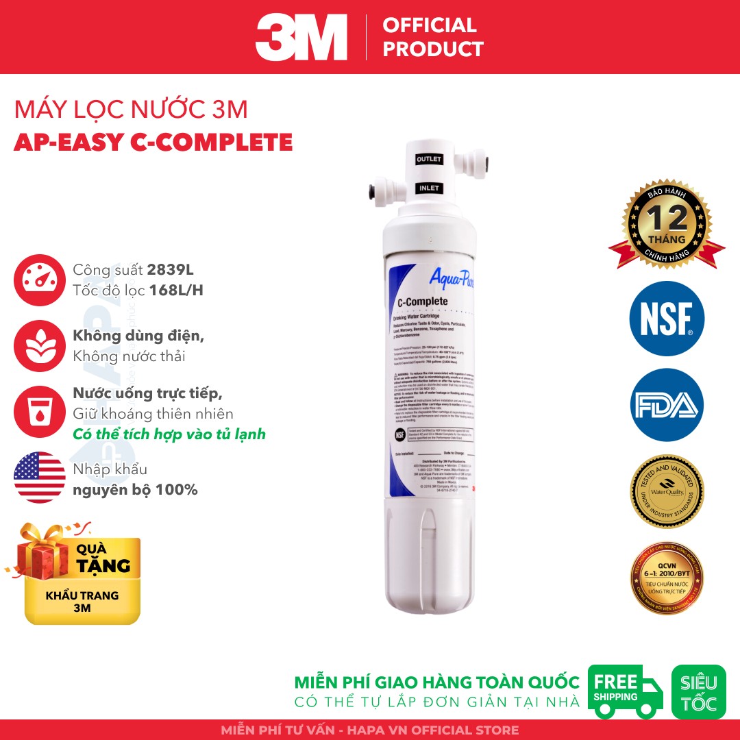 Máy Lọc Nước 3M AP-EASY C-COMPLETE