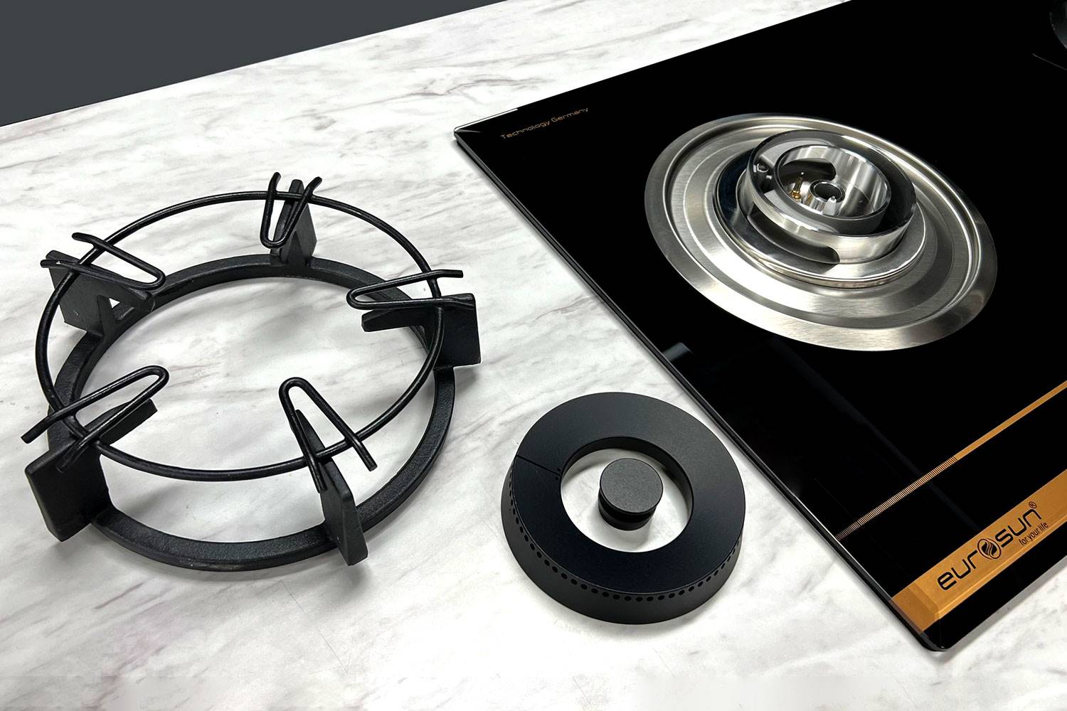 Bếp Gas EUROSUN EU-GA283 Cao Cấp 2 Vùng Nấu, 100% Đồng ITALY