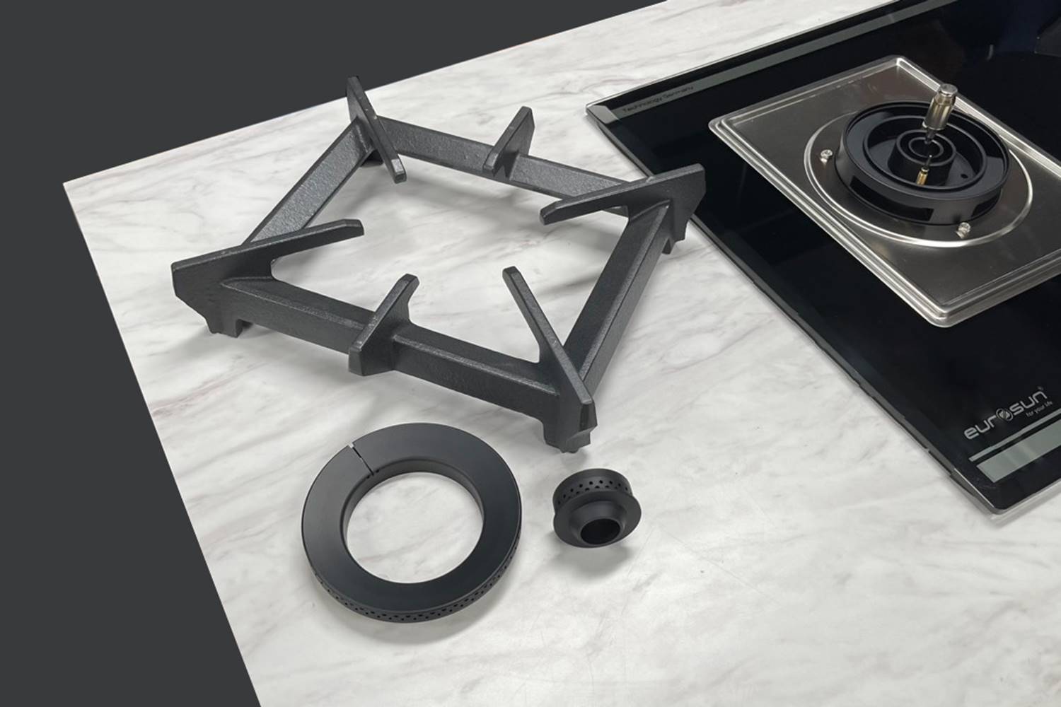 Bếp Gas EUROSUN EU-GA292SA Cao Cấp 2 Vùng Nấu, 100% Đồng ITALY