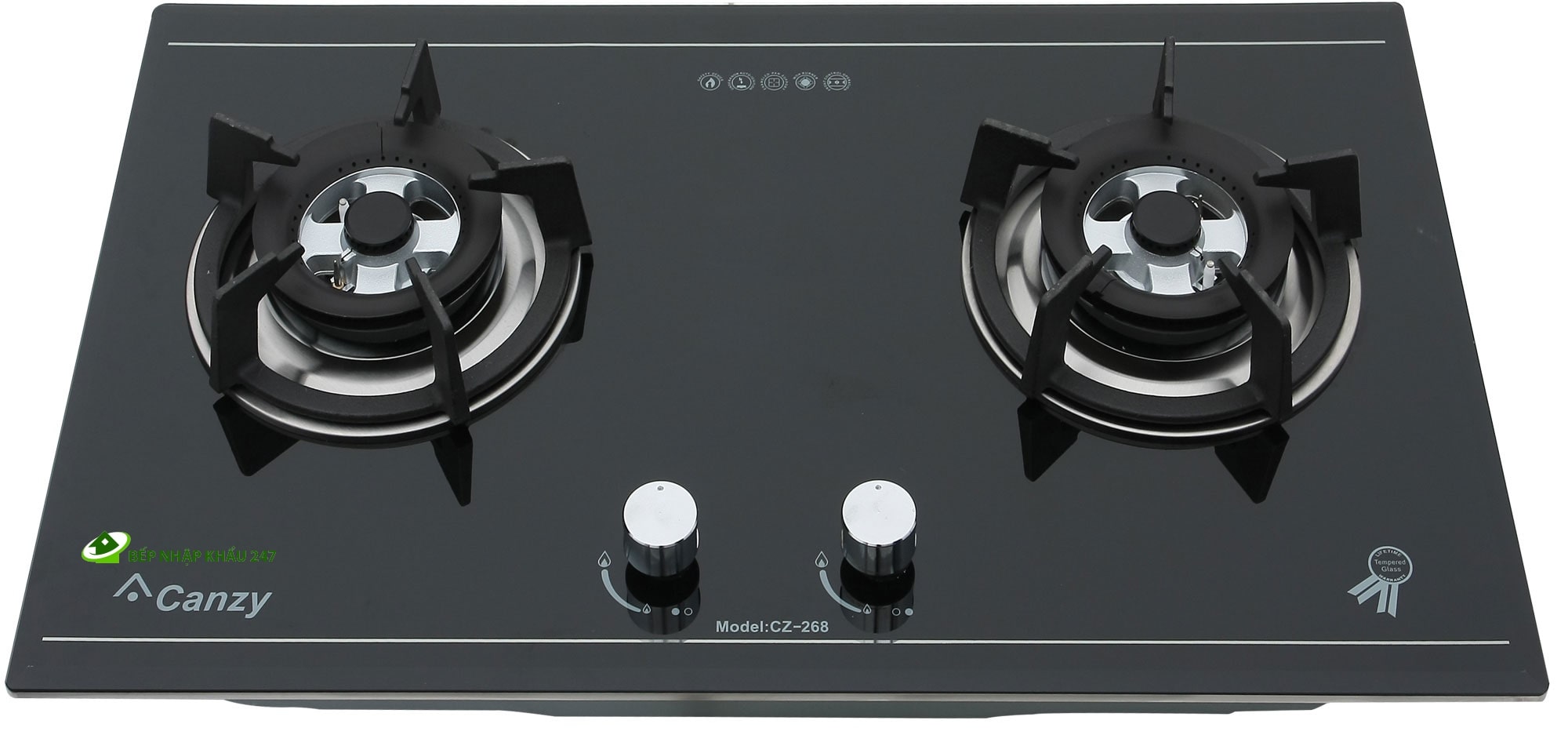 Bếp Gas Âm Canzy CZ 268