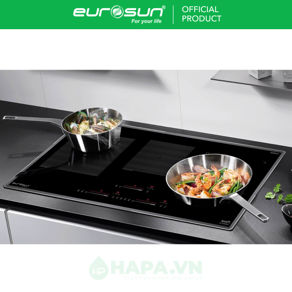Bếp Điện Từ EUROSUN EU-TE388MAX 3 Vùng Nấu - Nhập Khẩu Malaysia