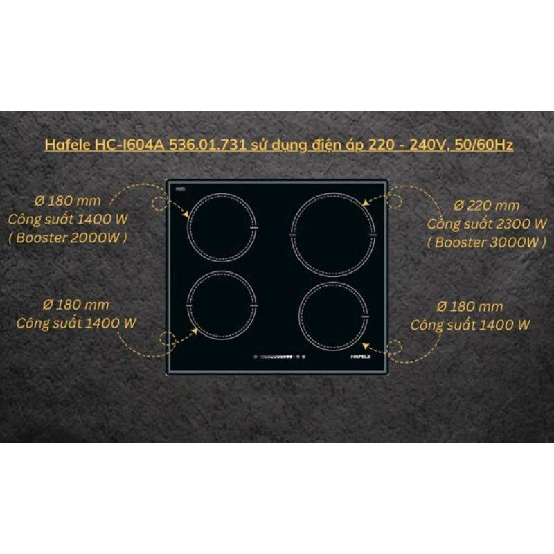 Cấu Tạo Bếp Từ HAFELE HC-I604A 536.01.731