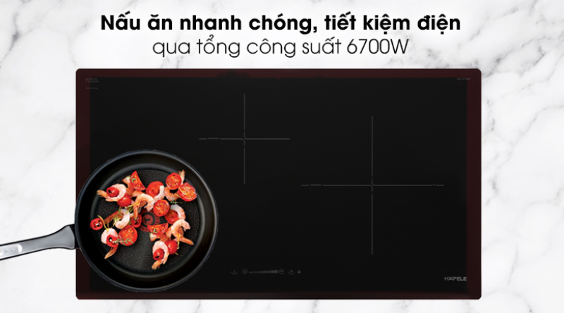 Công Suất Bếp Từ 3 Vùng Nấu Hafele HC-I773D