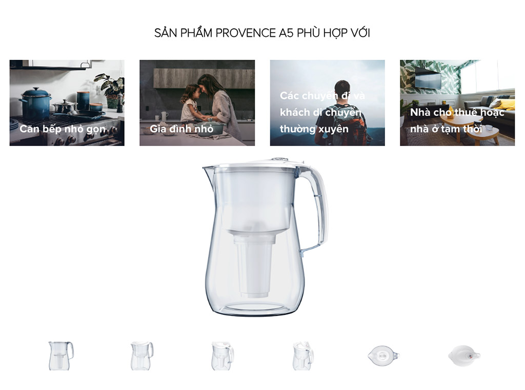 Bình Lọc Nước Uống AQUAPHOR Provance - Nhập Khẩu Châu Âu - Hàng Chính Hãng - 03