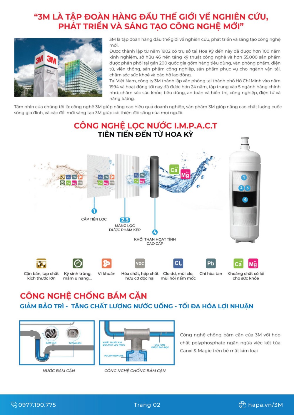 Download Catalog Máy Lọc Nước 3M - Mới nhất năm 2024 - Trang 02