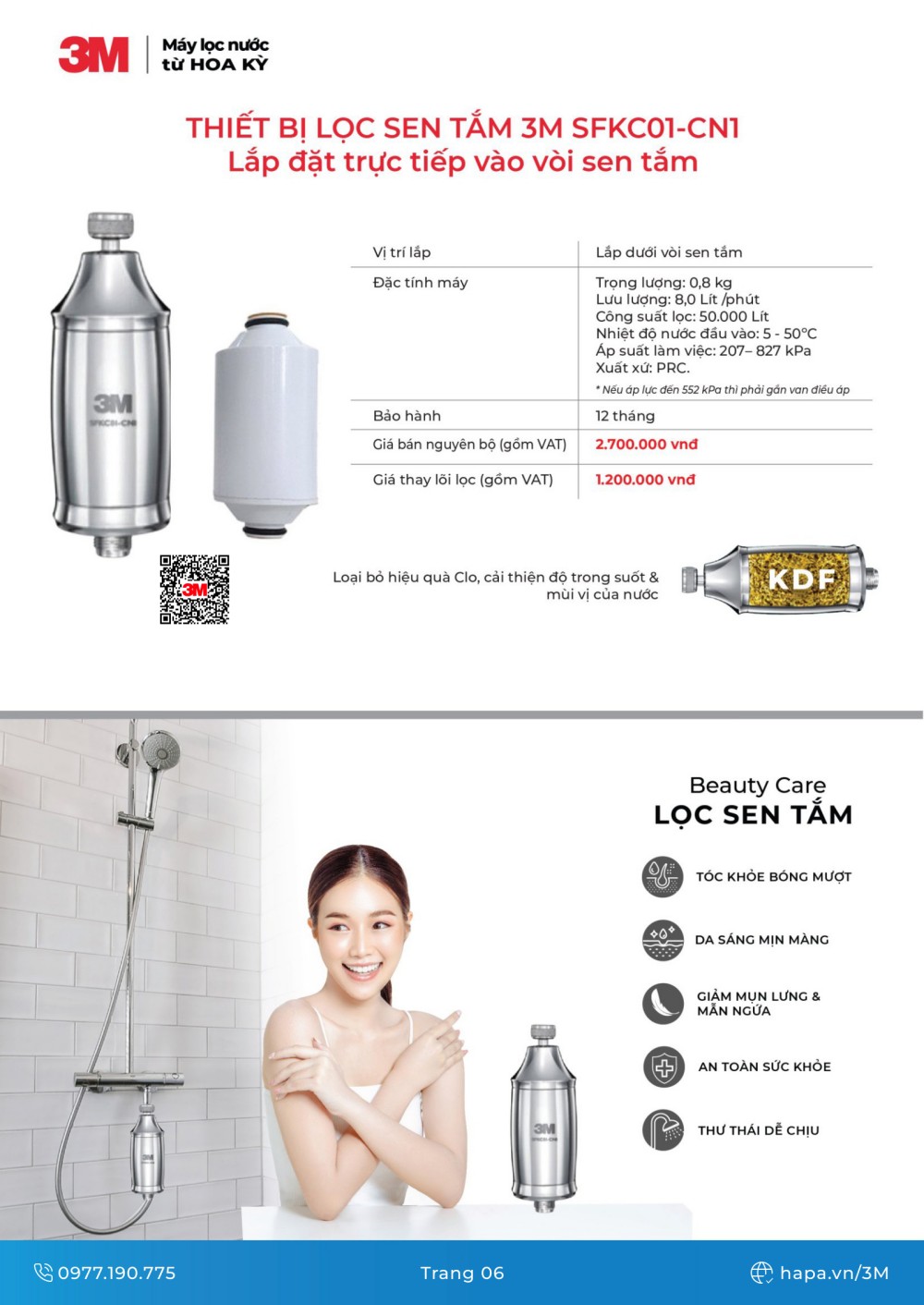 Download Catalog Máy Lọc Nước 3M - Mới nhất năm 2024 - Trang 06