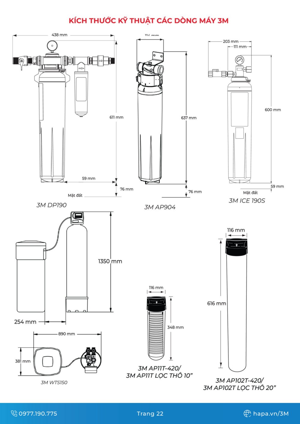 Download Catalog Máy Lọc Nước 3M - Mới nhất năm 2024 - Trang 22