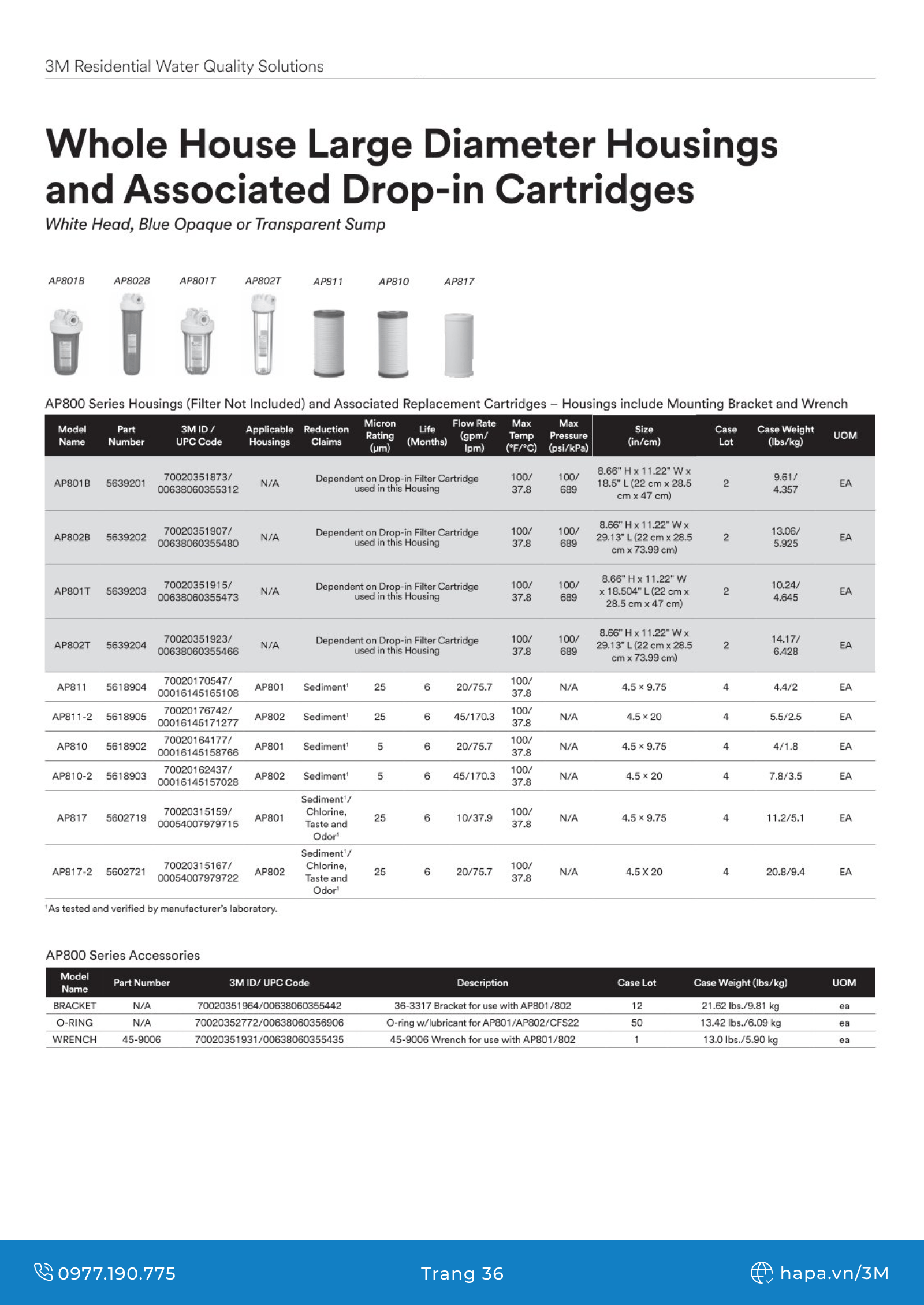Download Catalog Máy Lọc Nước 3M - Mới nhất năm 2024 - Trang 36