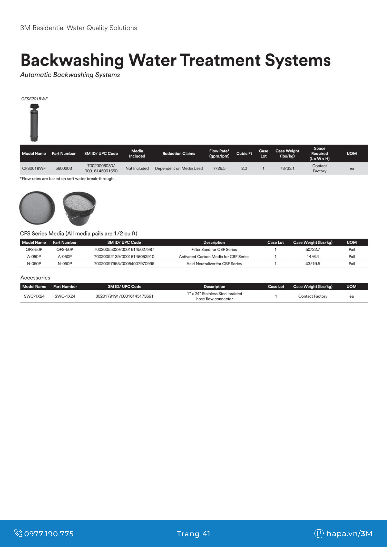 Download Catalog Máy Lọc Nước 3M - Mới nhất năm 2024 - Trang 41