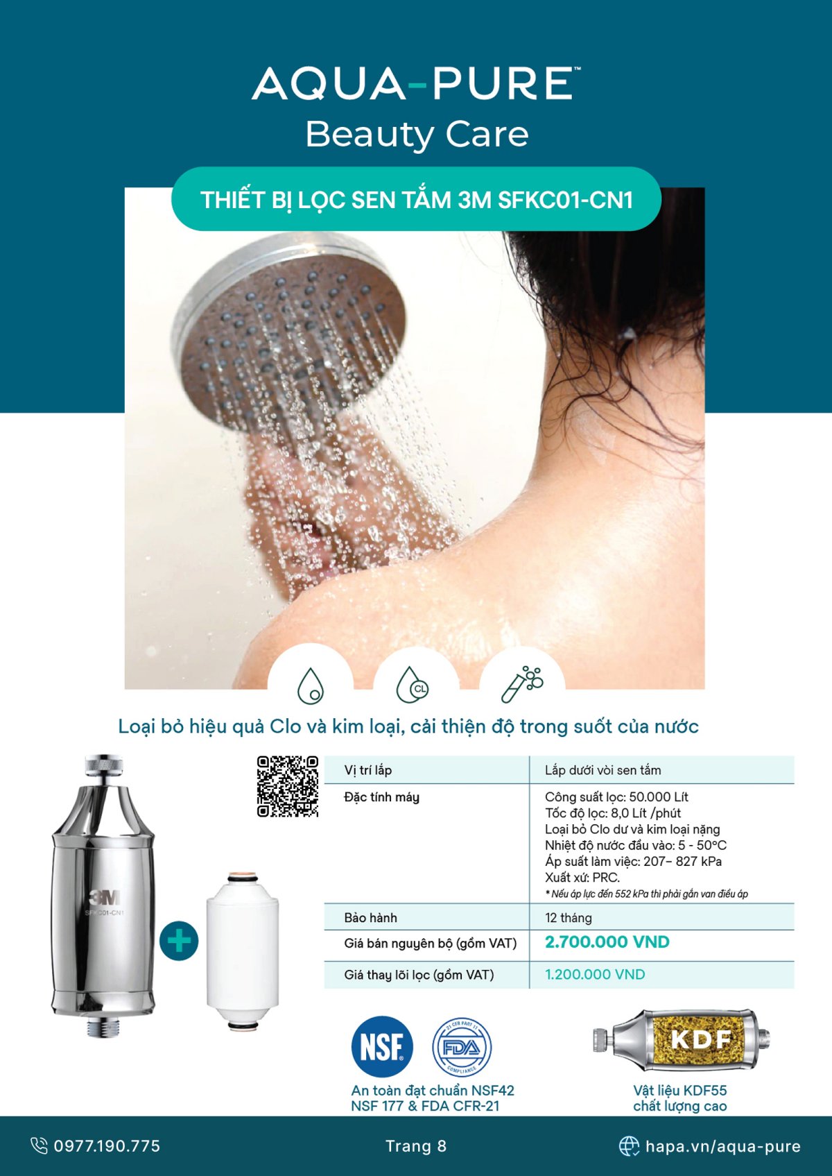 Catalog Máy Lọc Nước 3M™ Aqua-Pure™ Mới nhất 2025 - Trang 08