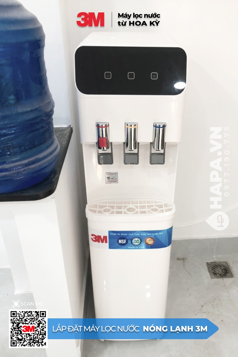Hình ảnh lắp đặt thực tế của Cây Nước Nóng Lạnh 3M tại Chung Cư SunHome, Sơn Trà, Đà Nẵng