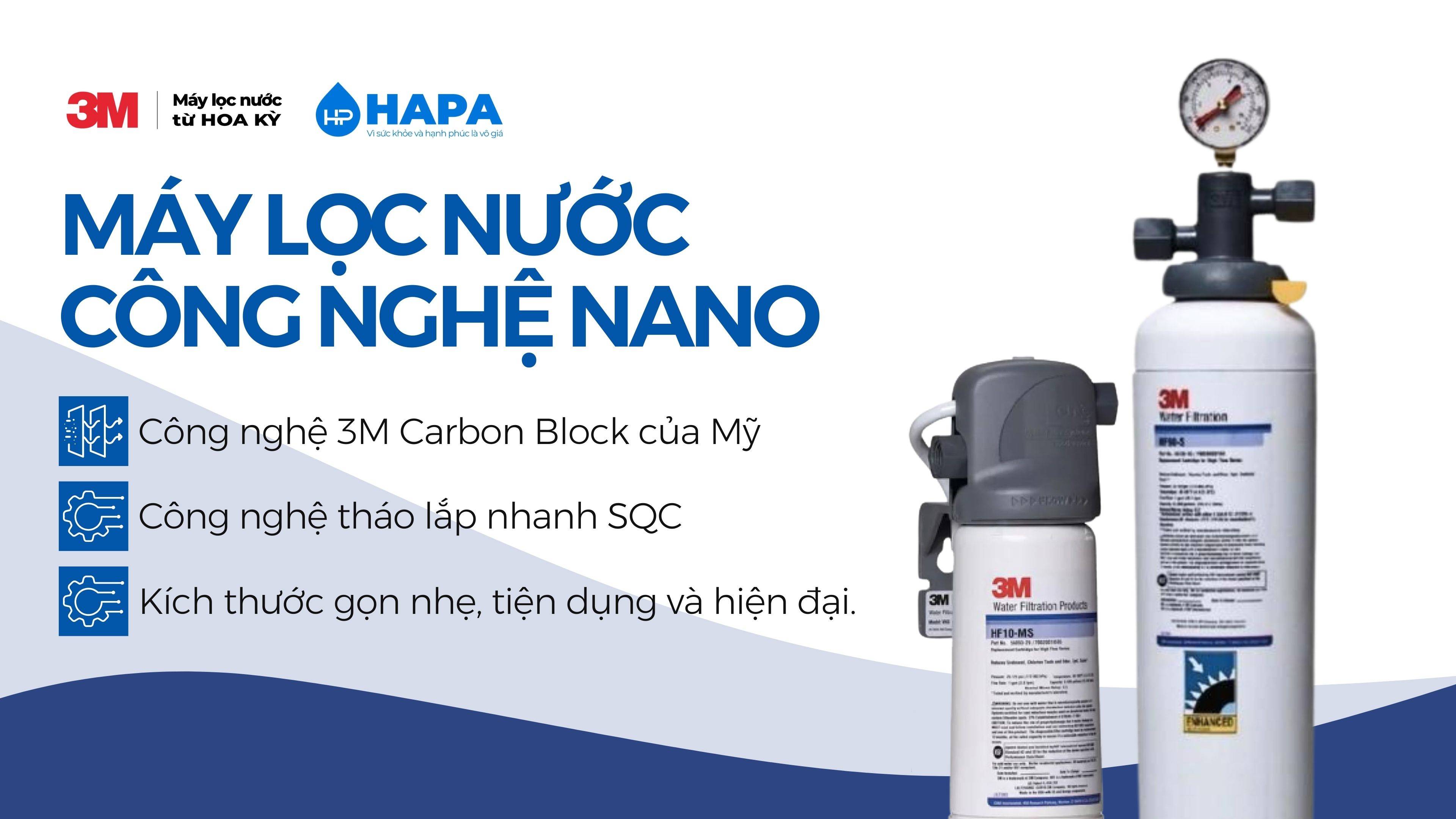 Máy Lọc Nước Nano 3M