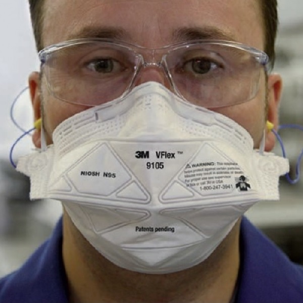 Hình ảnh thực tế của Khẩu Trang 3M 9105 N95 - Chính hãng 3M - 3