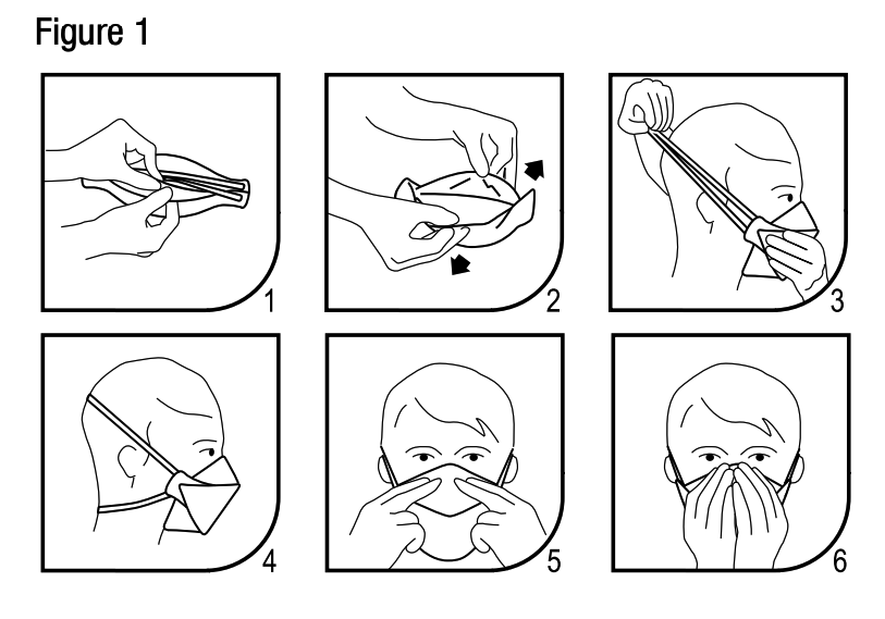 Hướng dẫn sử dụng Khẩu Trang 3M 9332A+ FFP3 có van