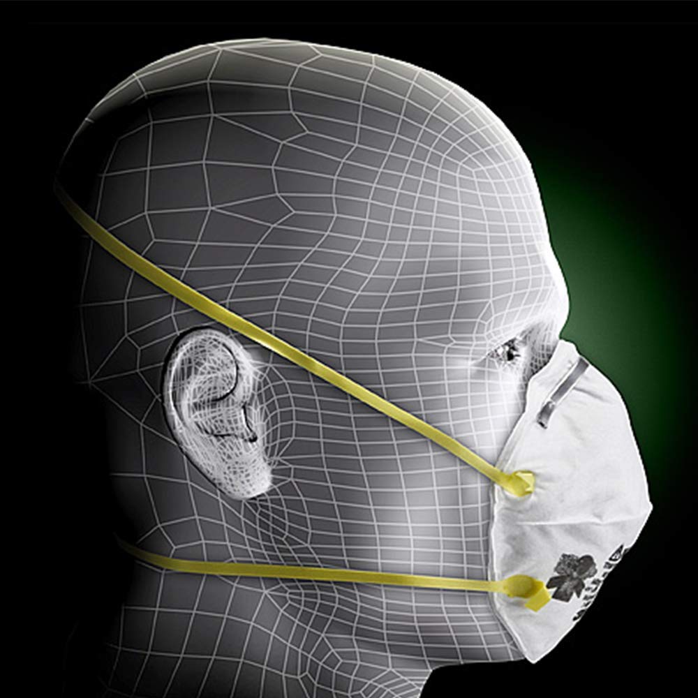 3M 8210 Particulate Respirator, N95, Pack of 20 Disposable Respirator, NIOSH APPROVED, Two-Strap Cup Style Design, Lightweight with Cushioning Nose Foam