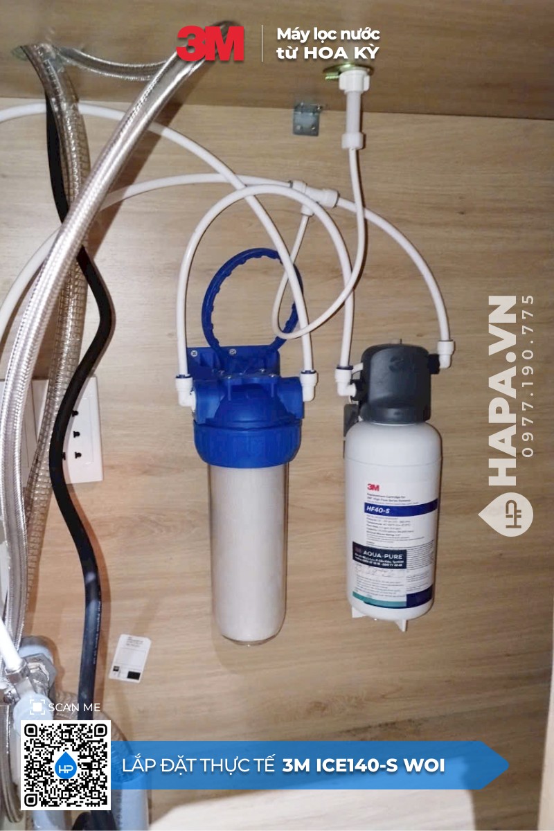 Lắp đặt Máy Lọc Nước 3M ICE140S-WOI tại nhà hàng, quán cà phê quận Bình Thạnh - 05
