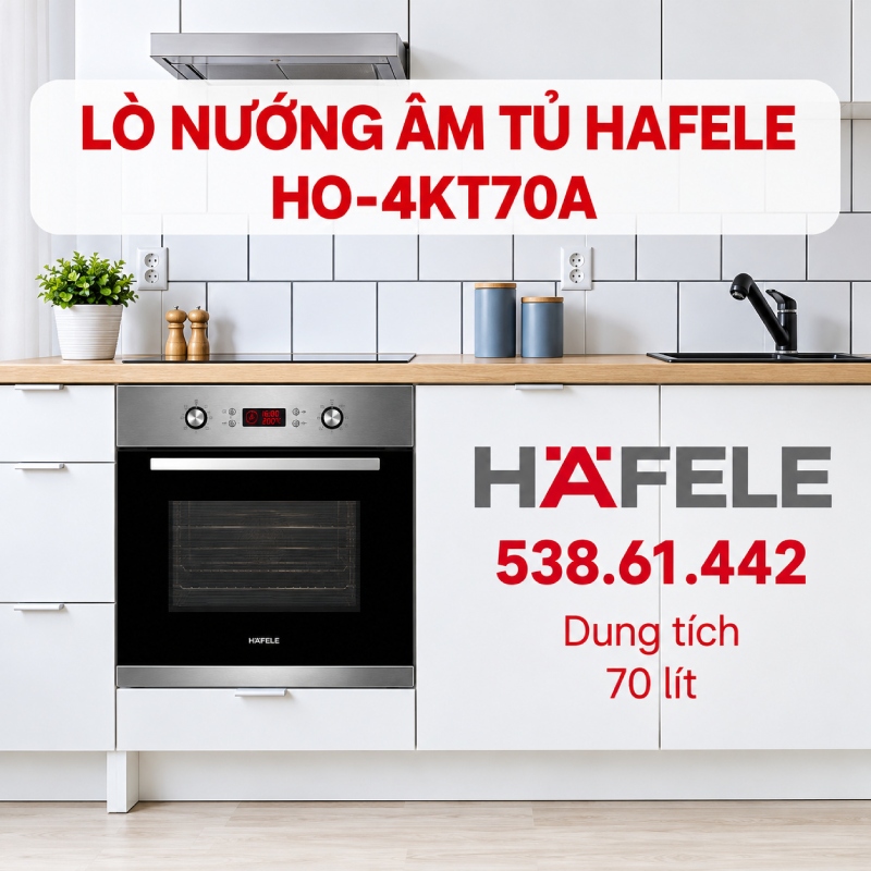 Lò Nướng Âm Tủ 70 lít Hafele HO-4KT70A Chính Hãng