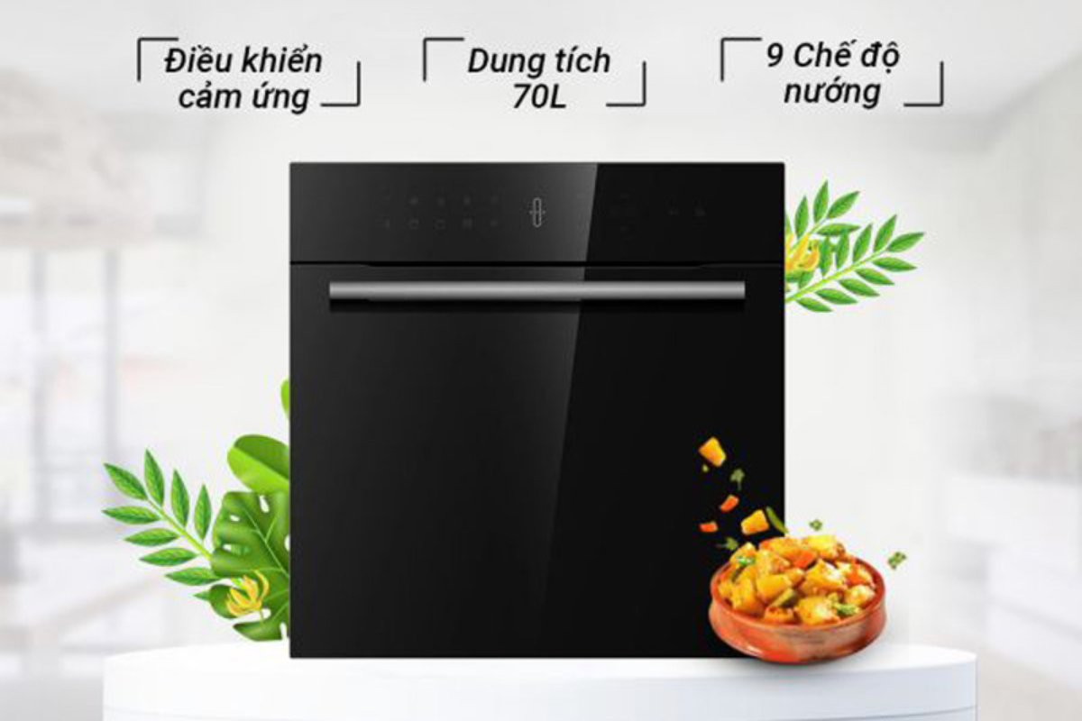 Lò Nướng Âm Tủ 70 lít Hafele HO-6T70A Chính Hãng