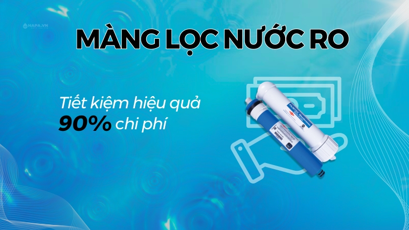 Tiết kiệm hiệu quả hơn so với sử dụng nước đóng chai hoặc các phương pháp lọc truyền thống