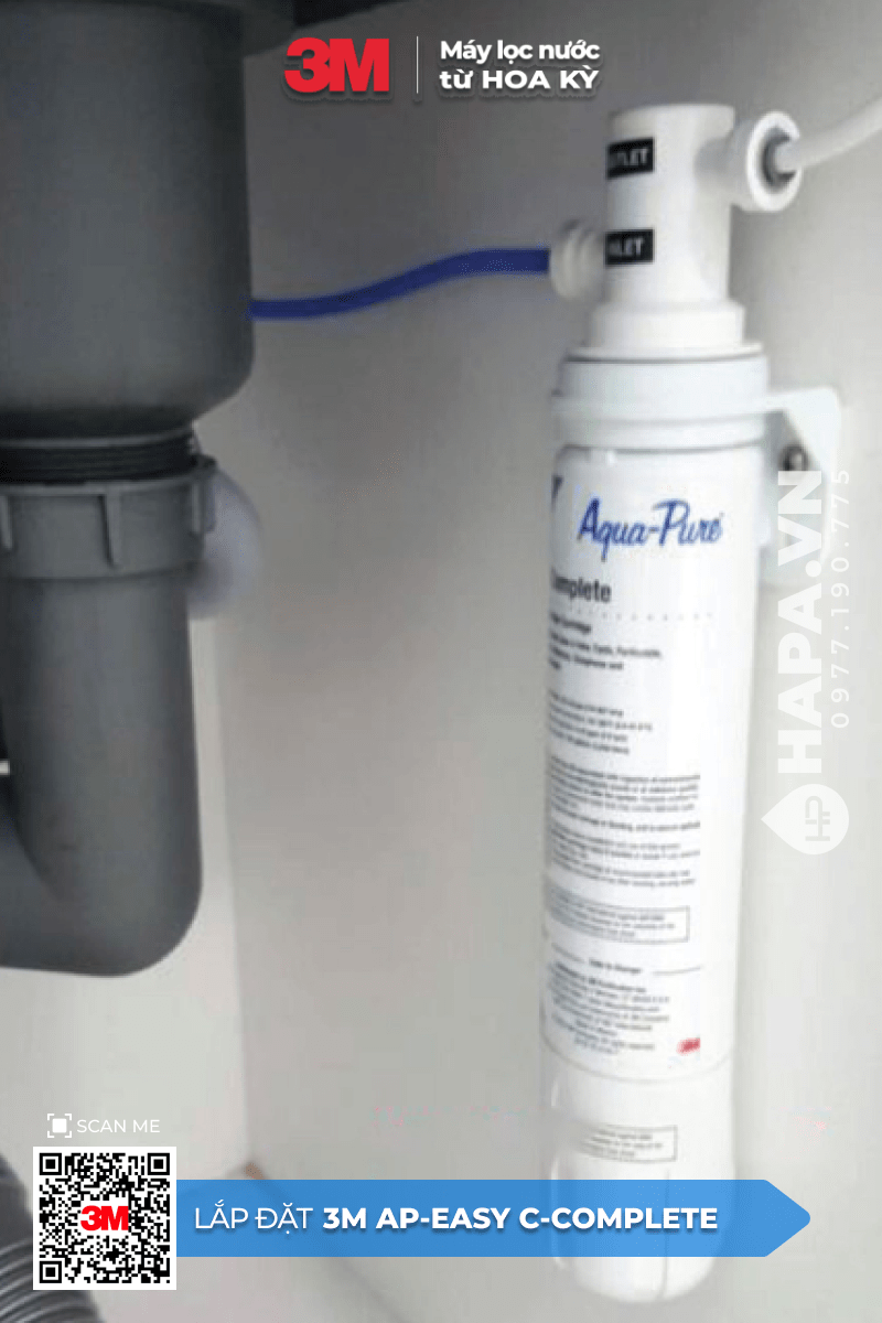 Hình ảnh thực tế Máy Lọc Nước 3M AP-EASY C-COMPLETE Nước Uống Trực Tiếp Từ Vòi