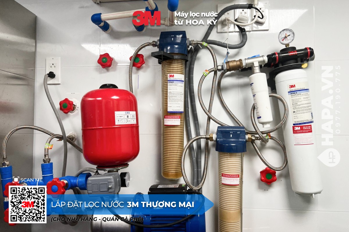 Máy Lọc Nước 3M DP190 Chuyên Cho Horeca tại Takashimaya Quận 1, TP. HCM