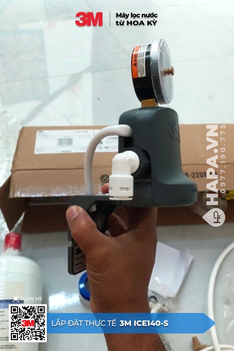 Hình ảnh lắp đặt thực tế của Máy Lọc Nước 3M ICE140-S tại Khu Dân Cư Long Khánh, Đồng Nai - 3