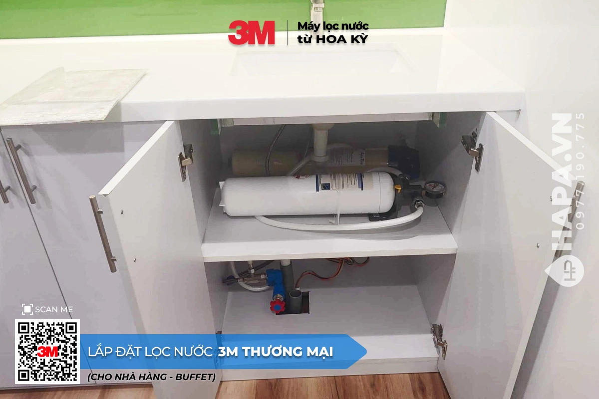 Ảnh lắp đặt thực tế của Máy Lọc Nước 3M Cho Nhà Hàng, Quán Cafe tại Lounge and Dining, Đà Lạt, Lâm Đồng - 1