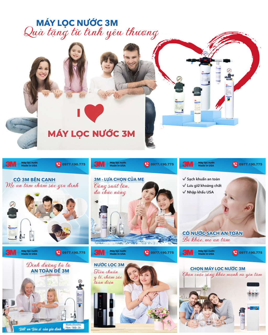 Máy Lọc Nước 3M là lựa chọn hàng đầu cho gia đình người Việt, giúp bảo vệ sức khỏe toàn diện cho ba mẹ, trẻ nhỏ và người lớn tuổi, yên tâm sử dụng nước sạch uống trực tiếp và nấu ăn.