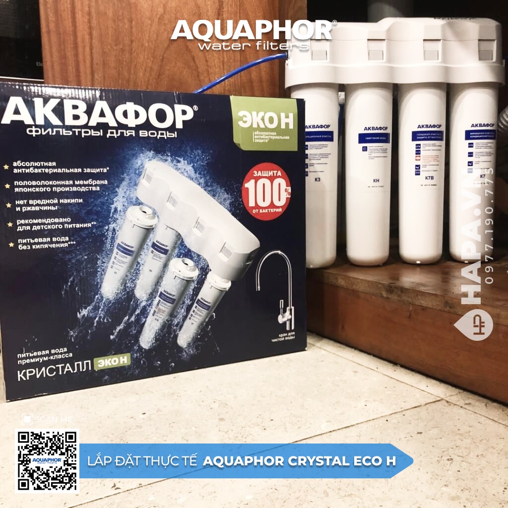 Hình ảnh lắp đặt thực tế của Máy Lọc Nước AQUAPHOR CRYSTAL ECO H ở Grand Central, Quận 3, TPHCM - 2