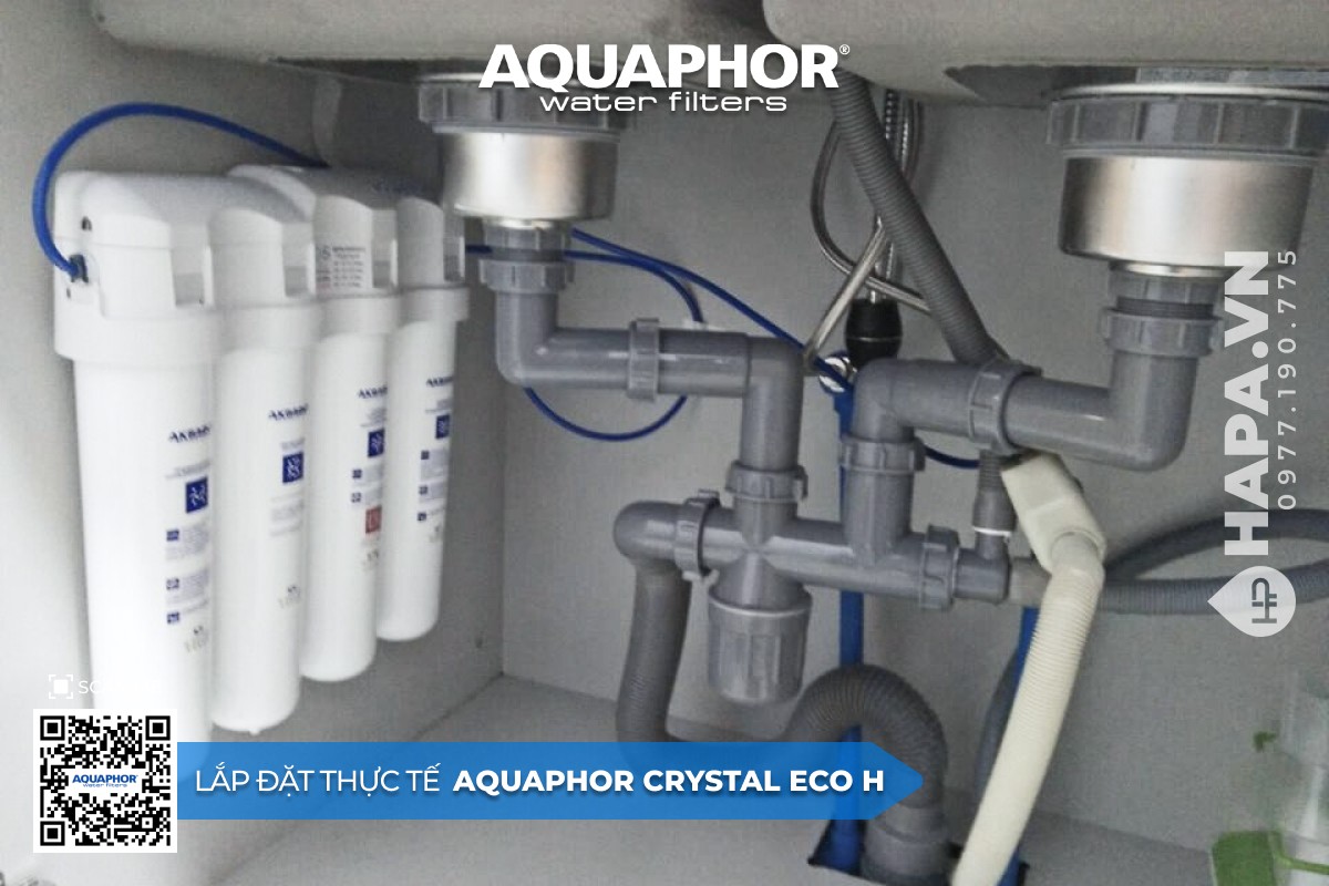 Hình ảnh lắp đặt thực tế của Máy Lọc Nước AQUAPHOR CRYSTAL ECO H ở Hausbelo EZLAND, Quận 9 Thành phố Hồ Chí Minh - 4