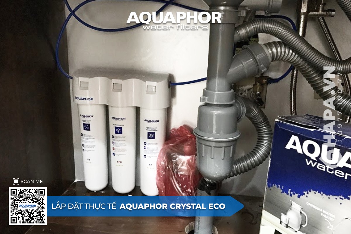 Hình ảnh lắp đặt thực tế của Máy Lọc Nước AQUAPHOR CRYSTAL ECO tại Metro Star, Quận 9, TPHCM - 2
