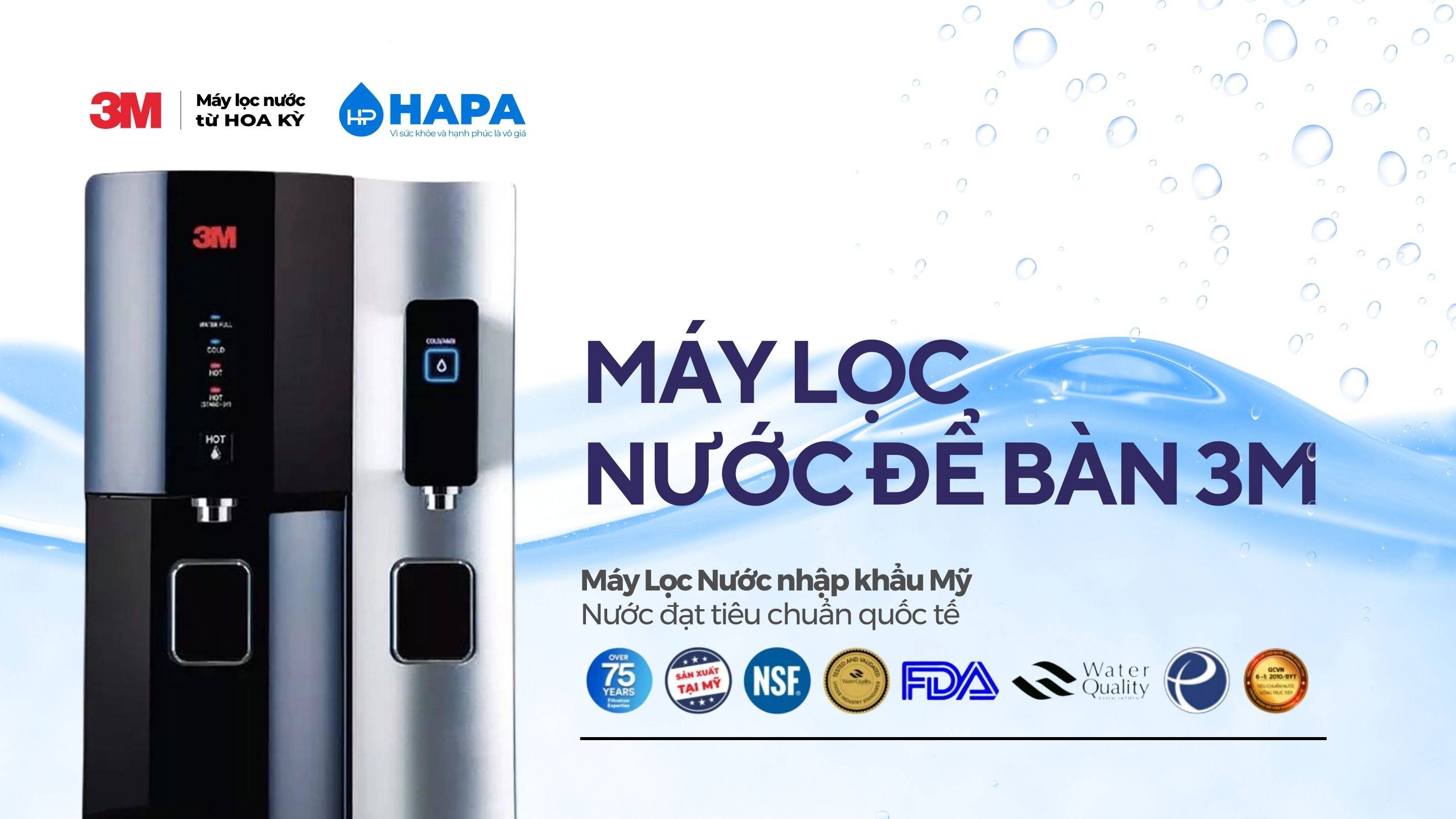 Máy Lọc Nước Để Bàn 3M