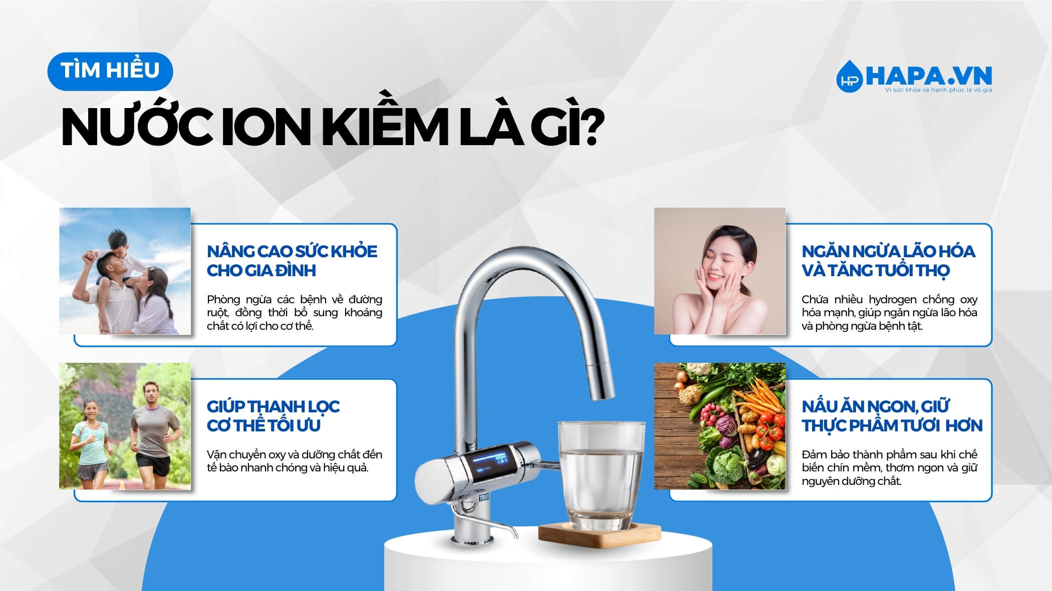 Những lợi ích sức khỏe vượt trội máy lọc nước iON kiềm