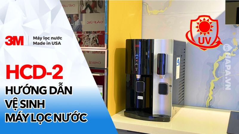 Thực hiện vệ sinh máy lọc định kỳ để đảm bảo máy hoạt động tốt nhất