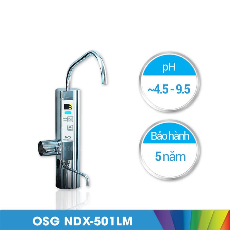 Máy lọc nước OSG có thiết kế gọn nhẹ, dễ dàng lắp đặt dưới bồn rửa và giữ cho không gian bếp luôn gọn gàng