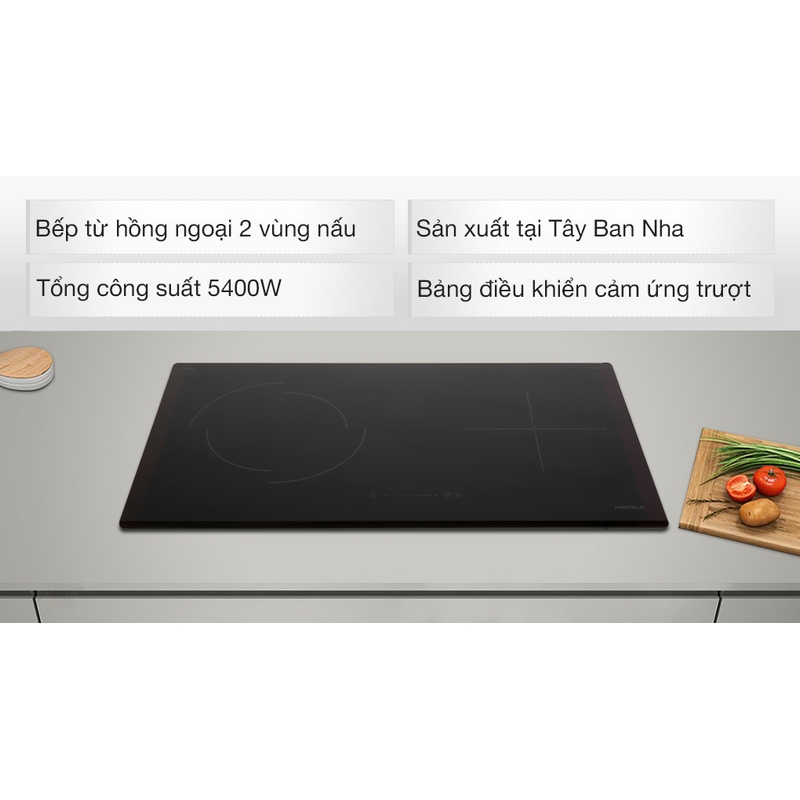 BẾP TỪ KẾT HỢP ĐIỆN 2 VÙNG NẤU HAFELE HC-M772D (536.61.695)