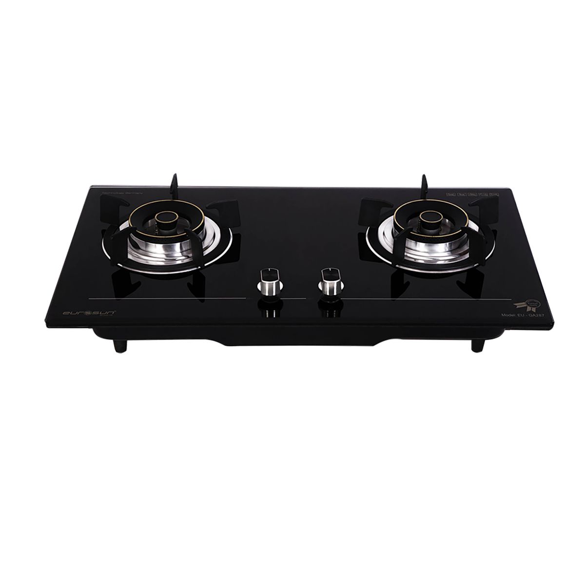 Bếp Gas EUROSUN EU-GA287 Cao Cấp 2 Vùng Nấu, 100% Đồng ITALY-1