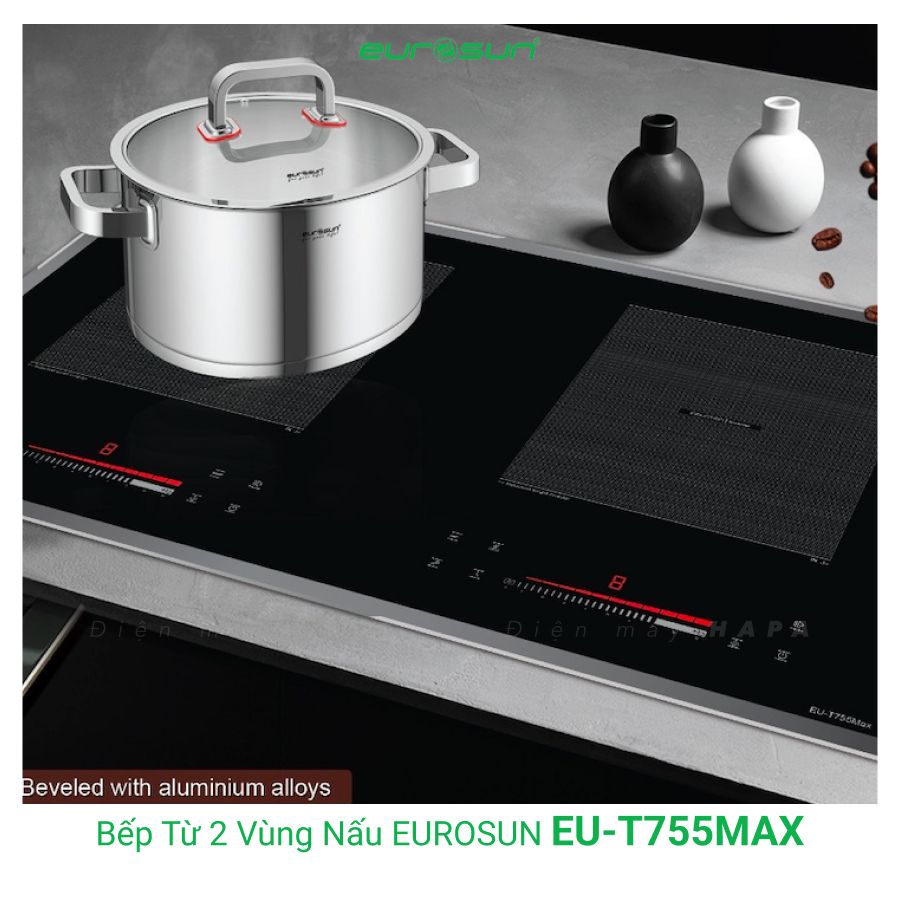 Kích thước lắp đặt Bếp Từ Đôi Eurosun EU-T755MAX - Inverter thông minh